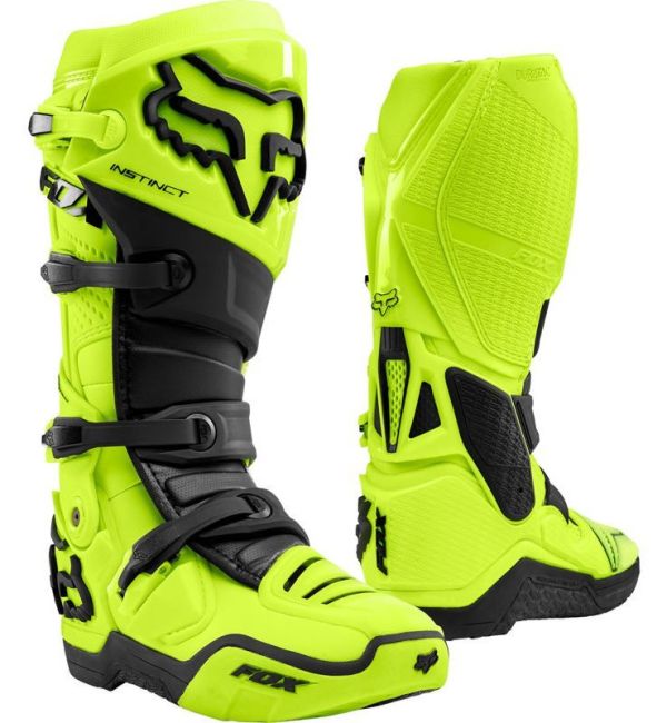 Мотоботи Fox Instinct Boot Flo Yellow