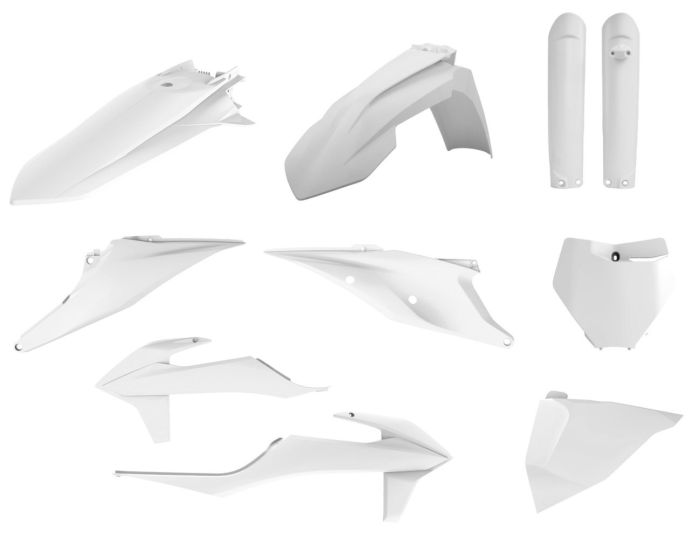 Пластик Polisport Mx Kit - Ktm (19-) White