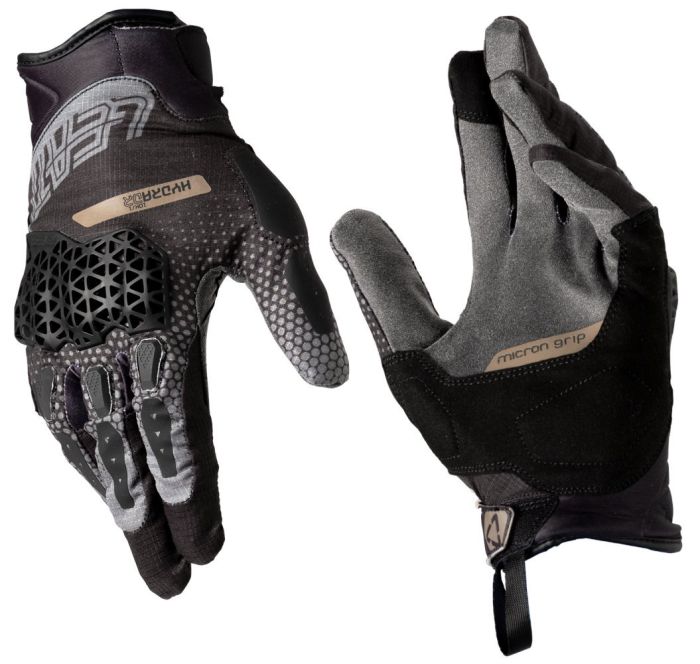 Перчатки Leatt 5.5 Hydradri Adventure Short Glove Stealth