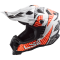 Мотошолом LS2 MX700 Subverter Evo Astro Gloss White Orange