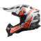 Мотошолом LS2 MX700 Subverter Evo Astro Gloss White Orange