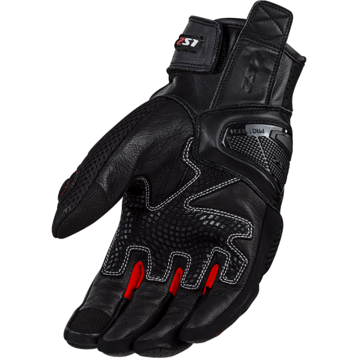 Моторукавички LS2 Spark 2 Air Man Gloves Black Grey Red