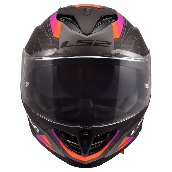 Мотошолом LS2 FF818 Storm 3 Sporty Black Purple