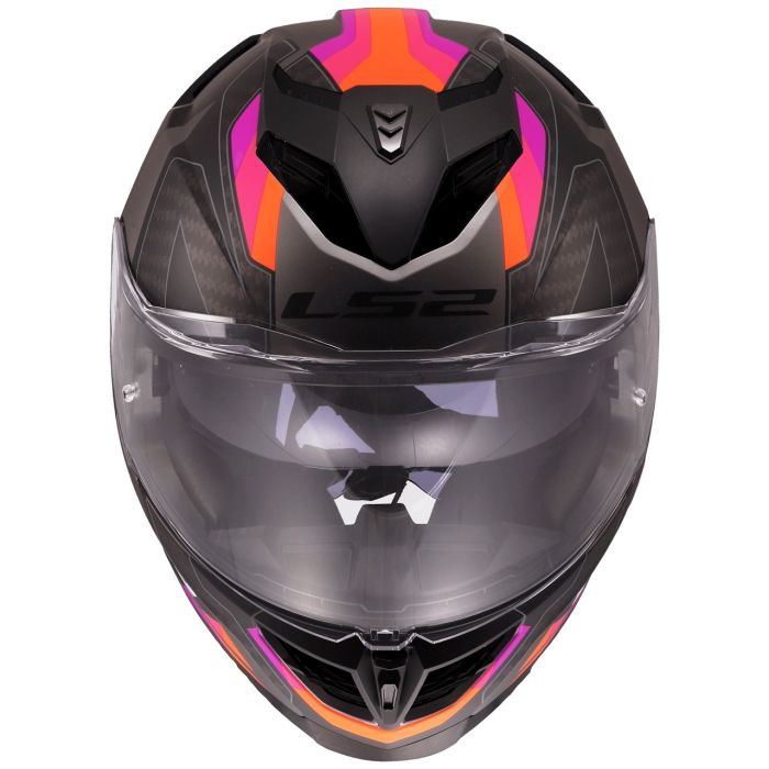 Мотошолом LS2 FF818 Storm 3 Sporty Black Purple