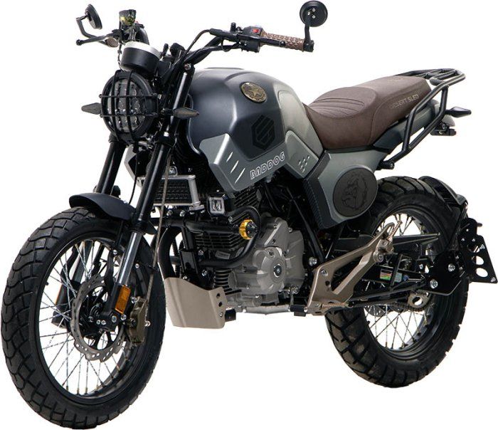 Мотоцикл GEON Baddog (250 CBB Carb 17/17 On-Road МКПП 6) Grey