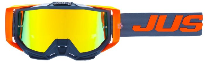 Окуляри Just1 Goggle Iris 2.0 Logo Orange - Grey Mirror Red Lens