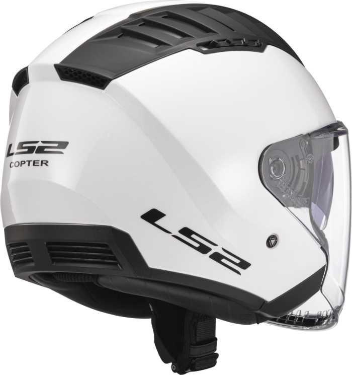 Мотошолом LS2 OF600 Copter 2 Gloss White