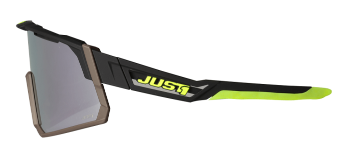 Окуляри Just1 Sniper Black-fluo Yellow With Dark Grey Mirror Lens