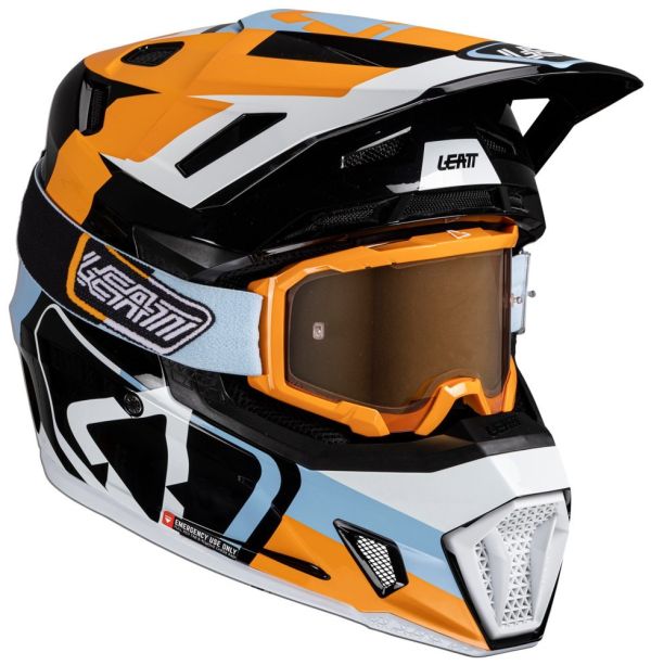 Шолом Leatt Moto 7.5 Helmet + Goggle Orange
