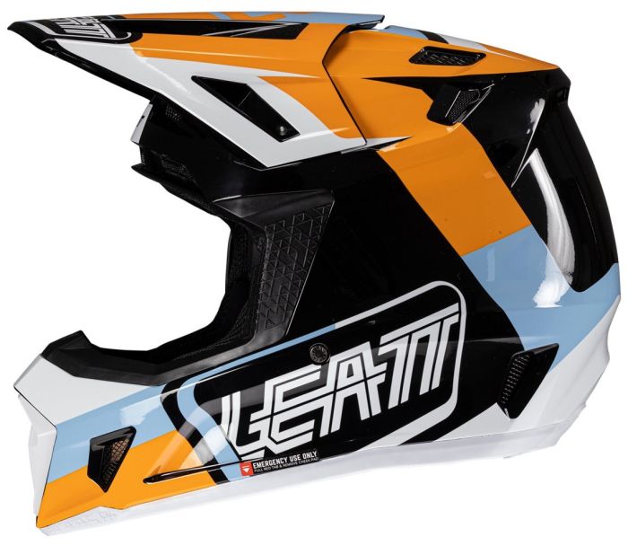 Шолом Leatt Moto 7.5 Helmet + Goggle Orange