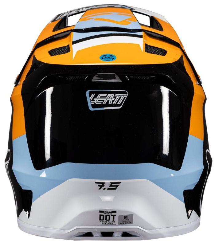 Шолом Leatt Moto 7.5 Helmet + Goggle Orange