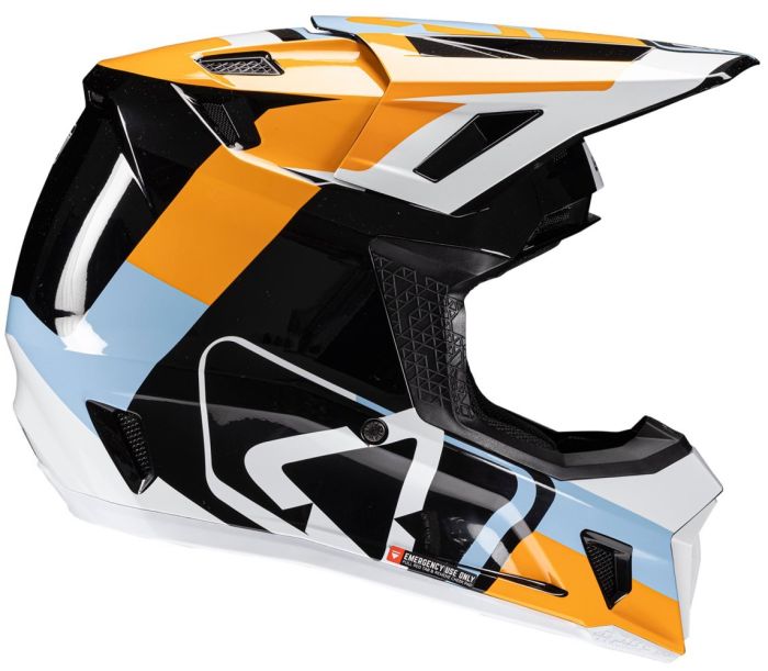 Шолом Leatt Moto 7.5 Helmet + Goggle Orange