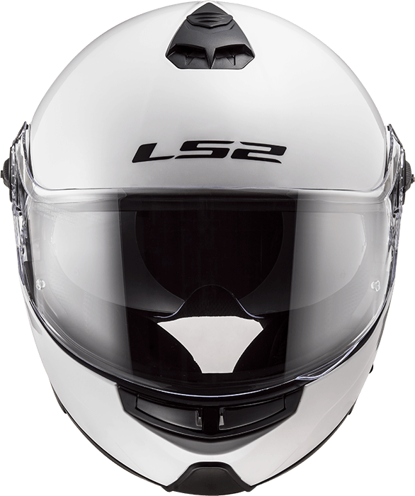 Мотошолом LS2 FF325 Strobe Gloss White