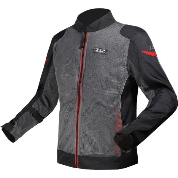 Куртка LS2 Airy Evo Man Jacket Grey Black Red