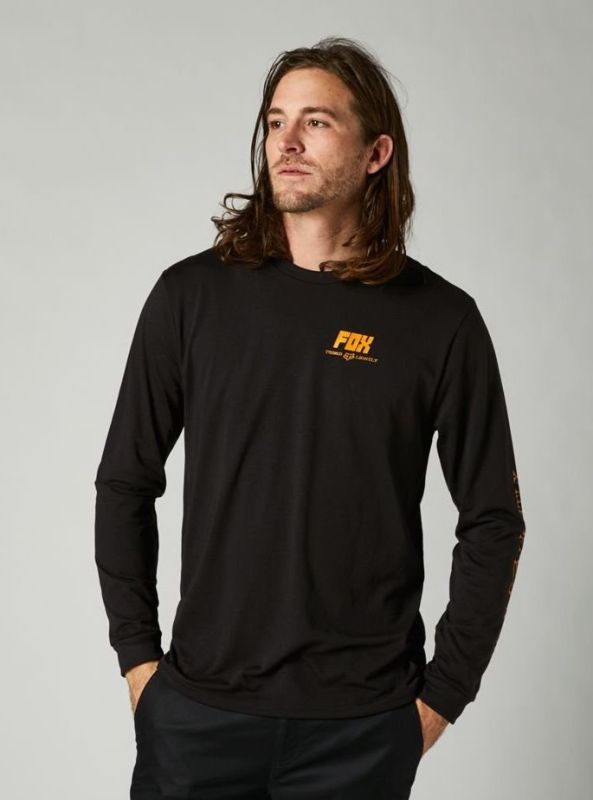 Футболка Fox Tread Lightly Tech Tee Black