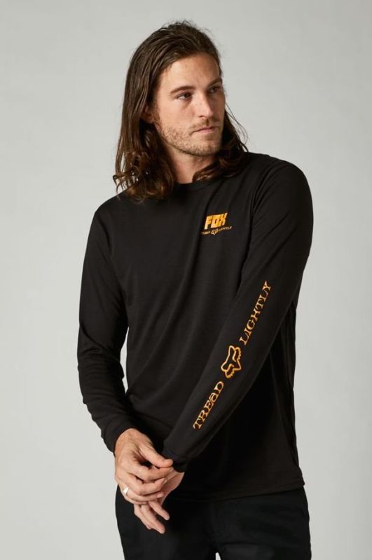 Футболка Fox Tread Lightly Tech Tee Black