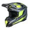 Мотошолом Just1 J40 Speed Yellow Fluo-Black