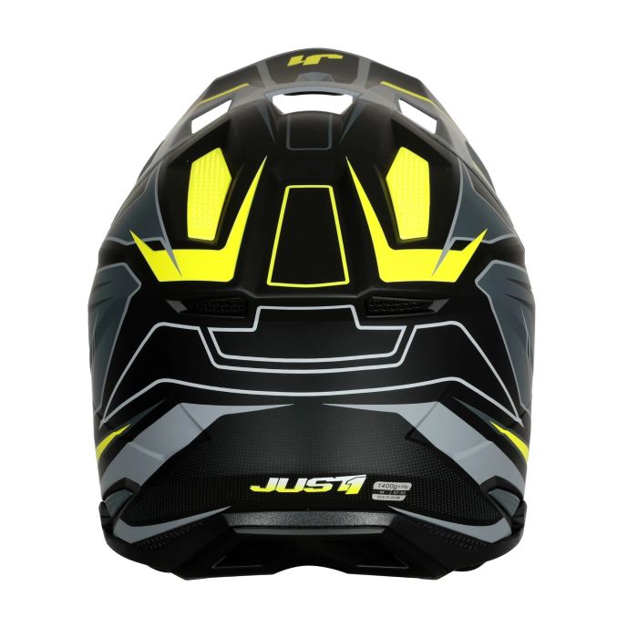 Мотошолом Just1 J40 Speed Yellow Fluo-Black