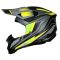 Мотошолом Just1 J40 Speed Yellow Fluo-Black