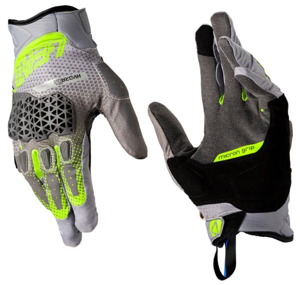 Перчатки Leatt 5.5 Hydradri Adventure Short Glove Hi-viz