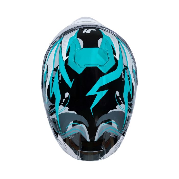 Мотошолом Just1 J-STR Avalon Blue Black Gloss