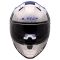 Мотошолом LS2 FF811 Vector 2 Freedom White Silver