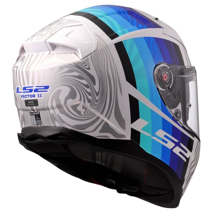 Мотошолом LS2 FF811 Vector 2 Freedom White Silver