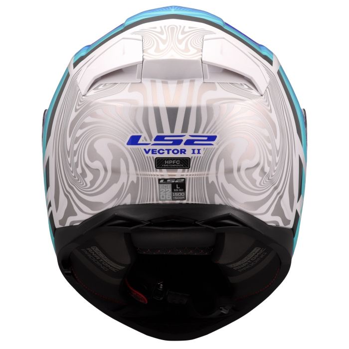 Мотошолом LS2 FF811 Vector 2 Freedom White Silver
