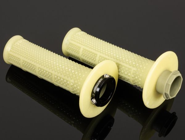 Гріпси Renthal Mx R-works Lock-on Tapered Grips - Half Waffle Aramid
