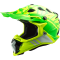 Мотошолом LS2 MX700 Subverter Evo Gammax Hi-Vis Yellow Green