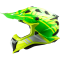 Мотошолом LS2 MX700 Subverter Evo Gammax Hi-Vis Yellow Green