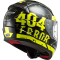 Мотошолом LS2 FF353 Rapid Player Hi-Vis Yellow Black