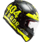 Мотошолом LS2 FF353 Rapid Player Hi-Vis Yellow Black
