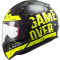 Мотошолом LS2 FF353 Rapid Player Hi-Vis Yellow Black
