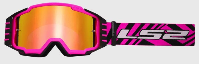 Окуляри LS2 Charger Pro Goggle Pink with Iridium Visor