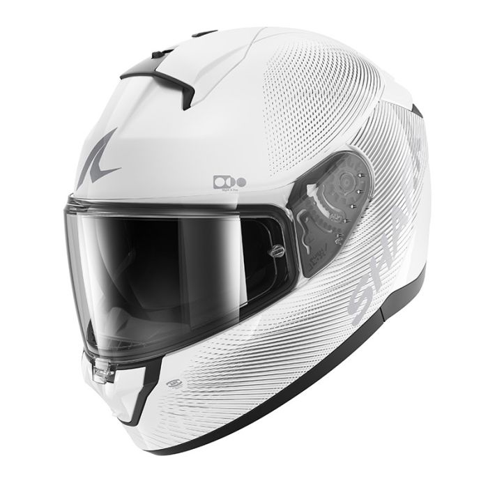 Шолом SHARK RIDILL 2 SP LYNE white/silver/silver