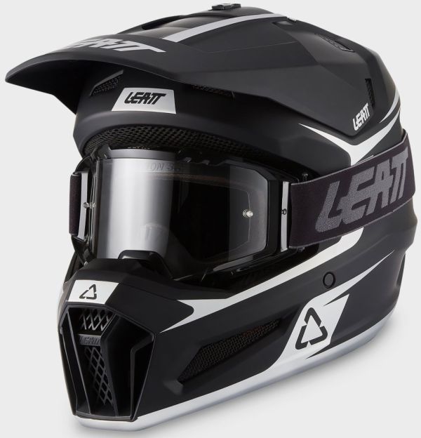 Шолом Leatt Moto 3.5 Helmet + Goggle Black