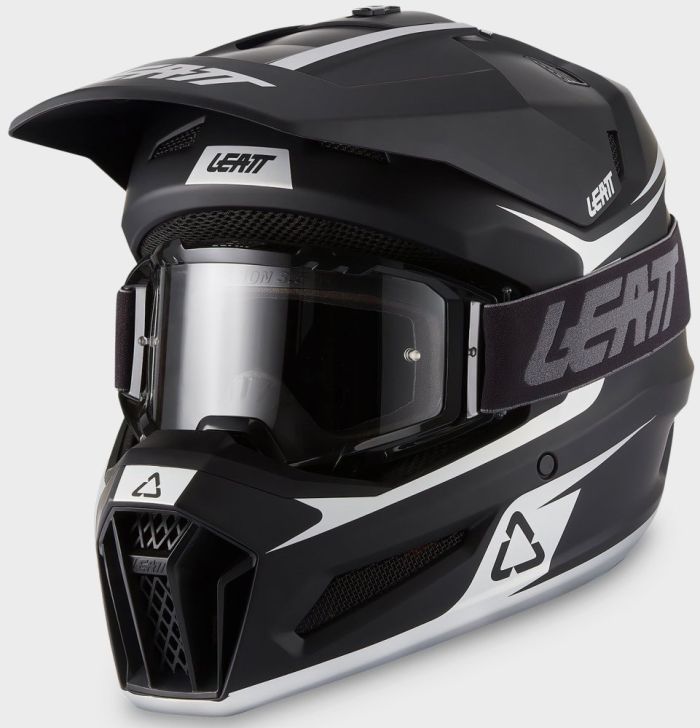 Шолом Leatt Moto 3.5 Helmet + Goggle Black