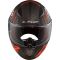 Мотошолом LS2 FF353 Rapid Raven Matt Black White Red