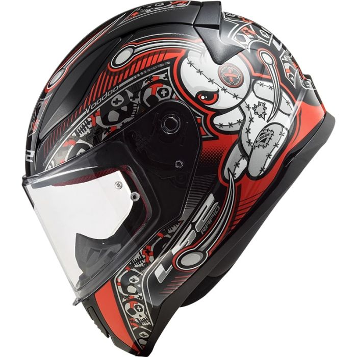 Шолом LS2 FF353J Rapid Mini Voodoo Black Red