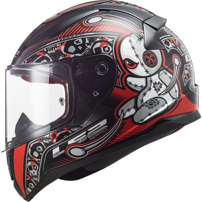 Шолом LS2 FF353J Rapid Mini Voodoo Black Red