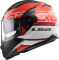 Мотошолом LS2 FF320 Stream Evo Kub Red Black