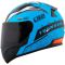 Мотошолом LS2 FF353 Rapid Thunder Matt Blue Black Orange