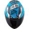 Мотошолом LS2 FF353 Rapid Thunder Matt Blue Black Orange