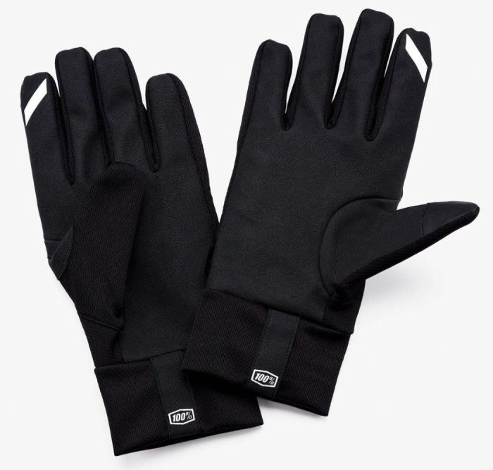 Моторукавички водостійкі RIDE 100% Hydromatic Waterproof Black