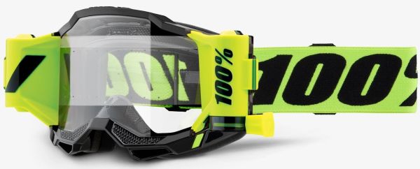 Окуляри 100% Accuri 2 Forecast Goggle Neon Yellow - Clear Lens