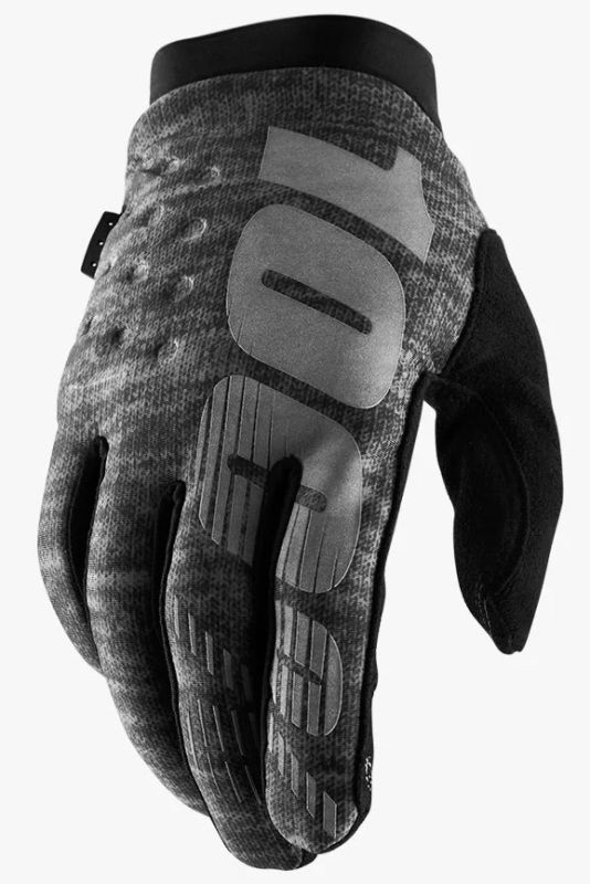 Зимові Рукавички 100% Brisker Glove Grey
