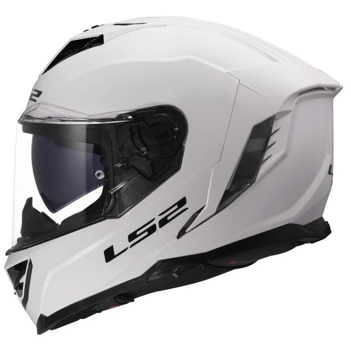 Мотошолом LS2 FF818 Storm 3 Solid Gloss White