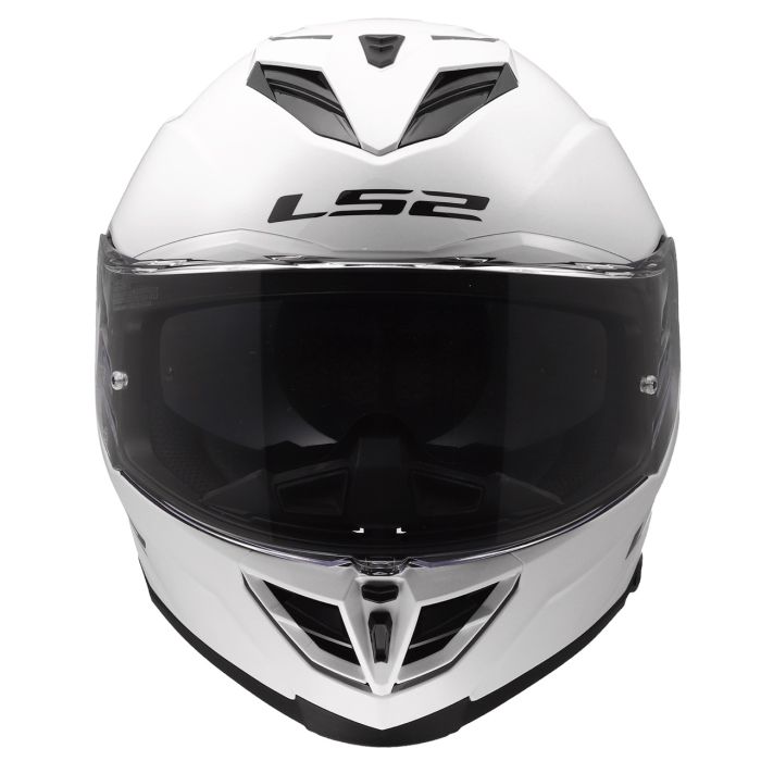 Мотошолом LS2 FF818 Storm 3 Solid Gloss White