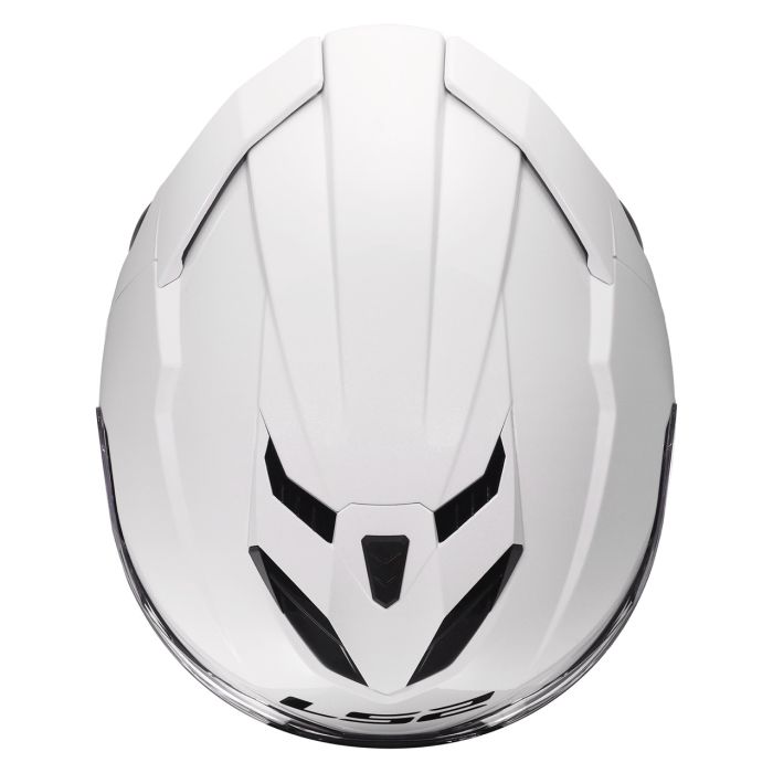 Мотошолом LS2 FF818 Storm 3 Solid Gloss White